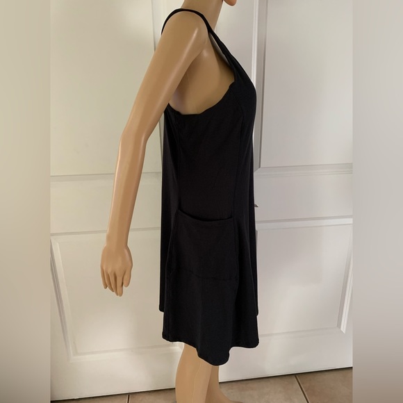 EDDIE BAUER Black Racerback Sleeveless Dress - Picture 8 of 14